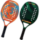 thumbnail image 5 of Raquetas de tenis de playa Camewin 400601 rojas y naranjas, paquete de 2, 5 of 6