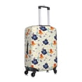 thumbnail image 3 of Uemuo Flower Leaves Printed Washable Luggage Cover - Fashion Suitcase Protector Fits 18-32 Inch Luggage -X-Large, 3 of 9