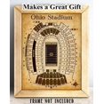 thumbnail image 3 of Ohio Stadium Football Seating Chart Art Print - 11x14 Unframed Art Print - Great Sports Bar Decor and Gift for Football Fans, 3 of 6