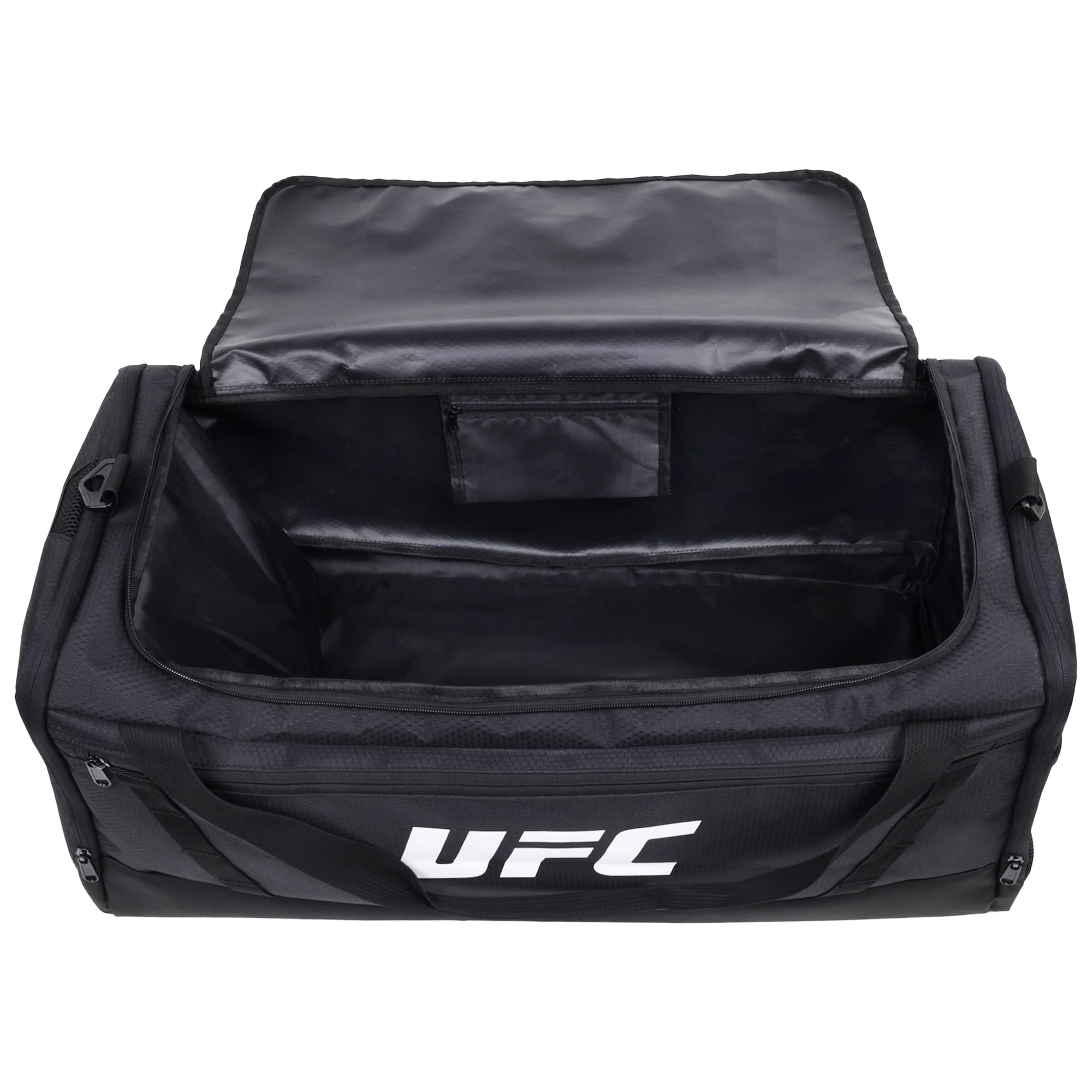 UFC Gym Bag, 25 Inch Extra Large Travel Duffel Bag for Men and Women, Shoe Compartment, MMA Workout Equipment and Sports Accessories, Black