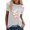 White, variant on Fesfesfes Short Sleeve Tshirts Shirts for Women Summer Sexy Happy Easter Print Regular Women Round Neck Short Sleeves Top Soft T Shirt Women 4(S)