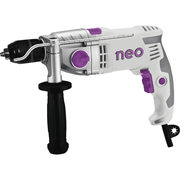 Kit 120v Neo Taladro Rotomartillo + Esmeriladora Angular