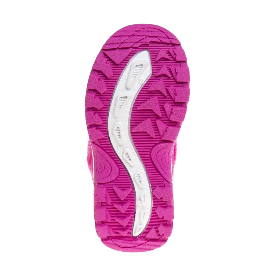 Rugged Bear Toddler Girls Snow Boots, Fuchsia Multi, 9