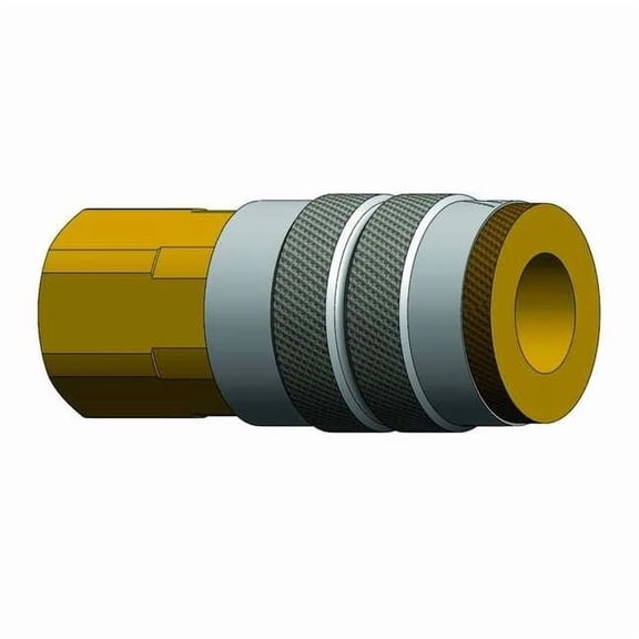 Dixon Female to Indust. Coupler,(F)NPT,Steel 4FF4