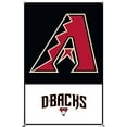 thumbnail image 4 of MLB Arizona Diamondbacks - Logo 22 Wall Poster with Push Pins, 14.725" x 22.375", 4 of 5