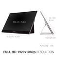 thumbnail image 4 of Monitor Viewsonic Touch Portatil 16" FHD TD1655 ViewSonic TD1655, 4 of 5