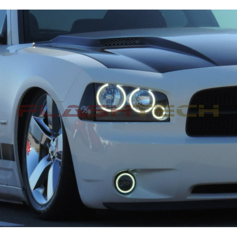 2010 dodge charger halo fog lights ORACLE Lighting 2005-2010 Dodge Charger LED Fog Light Halo Kit main image 0