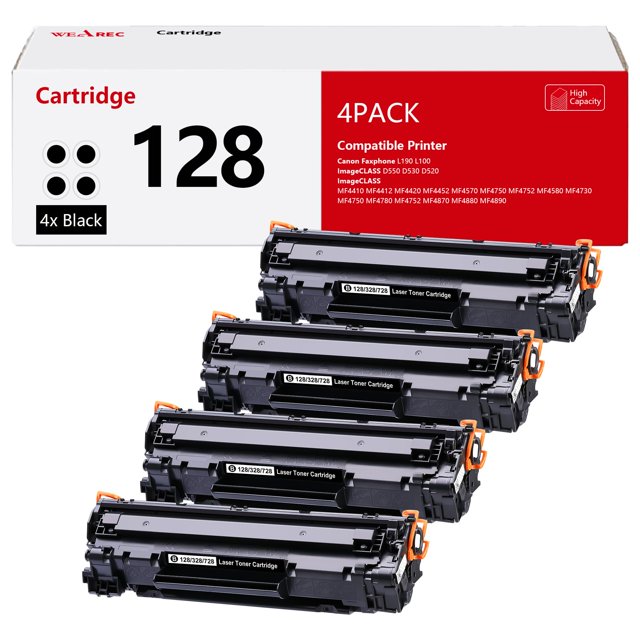 Cartucho de tóner WEAREC compatible para Canon 128 CRG128