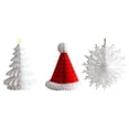 thumbnail image 3 of 3 Adornos Navideños de Papel con Forma de Panal, Centro de Mesa, Decoraciones Colgantes Reutilizables para Fiestas, Interiores y Exteriores estilo 2, 3 of 8
