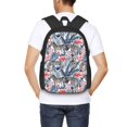 thumbnail image 6 of Daiia Flamingo And Zebra Backpack for Men and Women -Durable Backpack Large Capacity, Water-Resistant Bag with Adjustable Straps and Laptop Compartment, 6 of 9