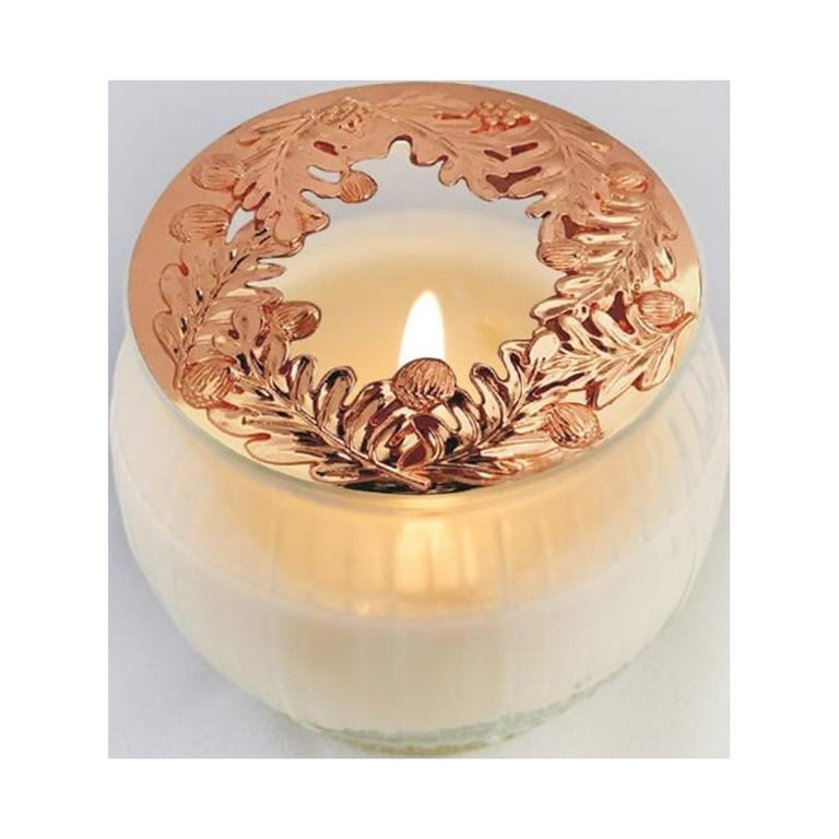 Bothyi Jar Candle Topper Lid Candle Cover Candle Shades Jar Candle Sleeve  for Jar Candles, Bronze