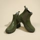 thumbnail image 4 of Zapatos Lluvia Al Tobillo Botas Chelsea Aire Libre Goma Antideslizantes para Mujer, 4 of 9