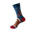 thumbnail image 2 of Luxalzxs Ugly Christmas Socks Cotton Holiday Socks Winter Warm Crew Socks Funny Colorful Socks for Women Men, 2 of 2