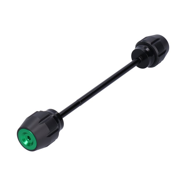 Protector contra choques de rueda de horquilla deslizante de eje delantero de motocicleta apto para KAWASAKI Z900 2017-2021Verde