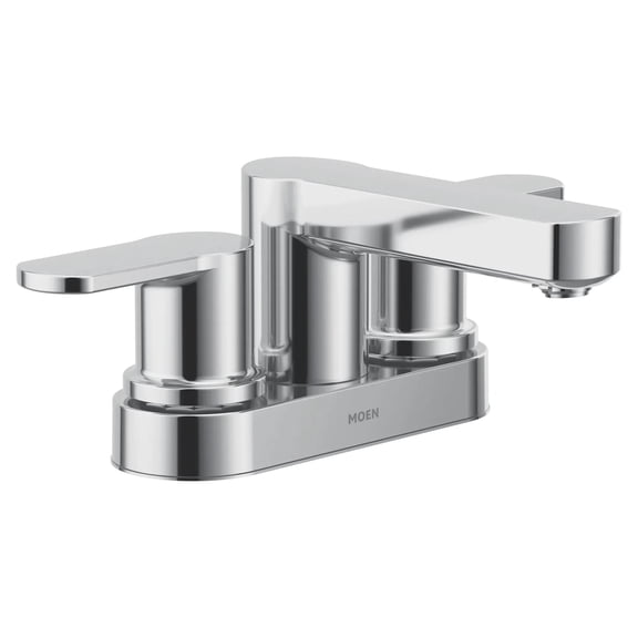 Moen Laris Two-Handle 4†Centerset Modern Bathroom Faucet