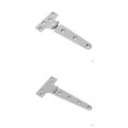 thumbnail image 1 of s en T de 6 piezas, s de puerta y puerta de cobertizo de gabinete, en T de 203 mm y 152 mm Baoblaze Bisagra de la puerta T de acero inoxidable, 1 of 8