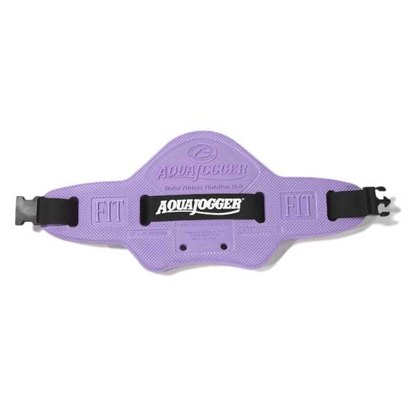 AquaJogger Fit Swim Belt in Purple, Adjustable Size