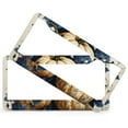 thumbnail image 2 of License Plate Frames Dark Blue And White Watercolor Pumpkins Car Tags Frames Holder 2 Pieces Seasonal Fall Harvest Stainless Aluminum License Plate Frame for US Standard Vehicles for Women Men, 2 of 6