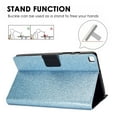 thumbnail image 3 of Dteck Case for Samsung Galaxy Tab A 8.0" SM-T290 T295 (2019 Released),Magnetic Bling Glitter PU Leather Card Holder Wallet Folio Kickstand Shockproof Cover 8-inch, Blue, 3 of 5