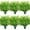 color a, variant on 12 Bundles Artificial Ferns for Outdoors Fake Boston Fern Large Greenery Plants UV Resistant Faux Plastic Plants Shrubs for Garden Front Porch Window Box Indoor Outdoor Decoration