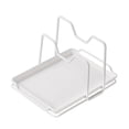 thumbnail image 3 of Estante para tapas de ollas Organizador de almacenamiento de tapas Prácticos utensilios de cocina Organizador de tapas de ollas Blanco, 3 of 7