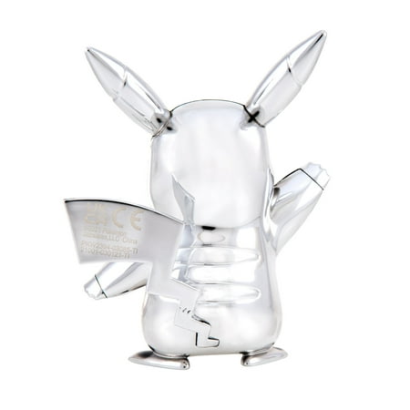 Jazwares - Pokemon Select Battle Figure - Silver Pikachu