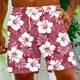 thumbnail image 2 of Pantalones Cortos para Hombre Atléticos Pantalones de Playa de Impresión Especial, Pantalones Cortos Atléticos de Poliéster Elásticos para Hombres, 2 of 6