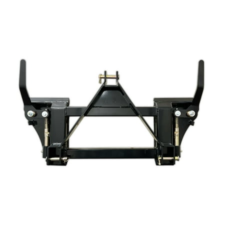 HERO Universal Quick Tach Adapter Convert 3-Point to Tractor Quick Hitch Fits Cat 1 Tractors Ideal for Tractor Skid Steer Attachments