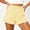 Green, variant on Plaid Shorts Y2k Trendy Shorts Women's Ruffled High Waist Plaid Shorts with Belted Detail and Side Pockets Pink 2X