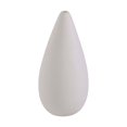 thumbnail image 2 of Jarrón minimalista de cerámica blanca, centro de mesa, jarrones decorativos de porcelana 7.3x3.5 pulgadas, 2 of 7