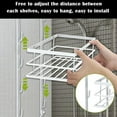 Over the Door Shower Caddy, 5Tier Adjustable Hanging Shower Organizer