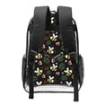thumbnail image 2 of Sikiie Bees Clear Backpack, Transparent Bookbag for School for Women Men, Capacity Clear Bag for College, Travel, 2 of 7