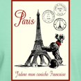 thumbnail image 3 of CafePress - Paris Poodle T Shirt - Men's Classic Graphic Cotton T-Shirt, 3 of 4