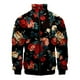 thumbnail image 4 of Chaqueta con estampado 3D de plantas y flores para hombre, abrigo de manga larga con estampado retro, chaquetas con cremallera de gran tamaño y personalidad para mujer, blusas de calle, 4 of 5