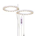 thumbnail image 2 of Yuarrent Invernadero USB IP20 Control de línea a prueba de agua LED Grow Light Flor de interior Suculenta Temporizador Lámpara de cultivo de plantas Jardín y Patio  2 cabezas de luz solar Yuarrent HA011800-04B, 2 of 6