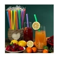 100 Pack Jumbo Smoothie Straws, 9.45 Inches Boba Straws,Individually