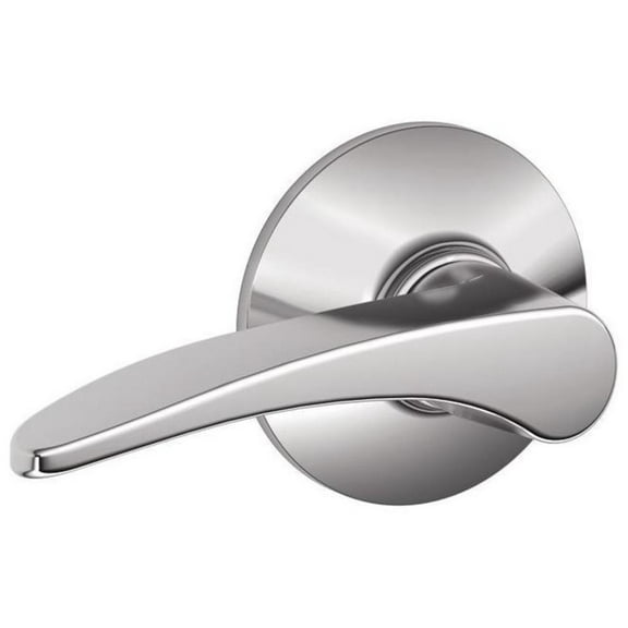 Schlage F10MNH625 Manhattan Passage Lever, Bright Chrome