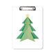 thumbnail image 1 of Abstract Christmas Tree patron de origami Portapapeles Carpeta de escritura Placa de soporte A4, 1 of 4