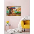 thumbnail image 2 of Awkward Styles African Woman Canvas Art Mosaics African Woman Modern Wall Art Decor Stylish Africans Printed Art for Home Ready to Hang Picture Cute Lady Portrait Made in USA Wall Decor Ideas, 2 of 3