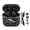 Black, variant on NFTIGB YW05 Bluetooth Earphones HiFi Noise Reduction LED Color Touchscreen Wireless Earbuds with Mic for Running Sports Black