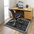 thumbnail image 2 of Chair Mat for Hardwood Floor at Home Office, Under Desk Chair Mat for Computer Gaming Chair Wheels Easy Rolling, Anti-Slip Washable Protection Mats 36"x48", 2 of 6