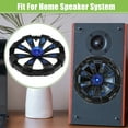thumbnail image 3 of Unique Bargains 5' Car Speaker Grills Cover Round 5 Inch Audio Subwoofer Protector with Mounting Screws ABS Black, 3 of 8