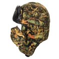 thumbnail image 3 of Winter Trapper Hat Ear Flap Thickened Fleece Lining Detachable Face Cover Windproof Hats, 3 of 5