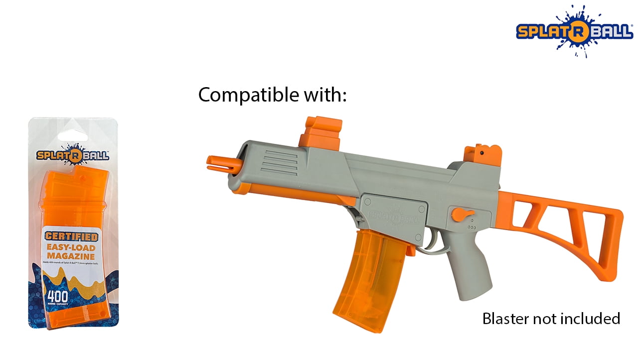 SplatRBall Water Bead Blaster 400 Round Easy Load Magazine
