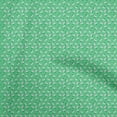 thumbnail image 1 of oneOone Tissu Polyester Lycra Vert Mer Floraux Matériel de Robe Tissu Imprimé Tissu au Mètre 56 Pouces de Large, 1 of 4