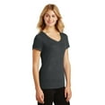 thumbnail image 4 of District Made Ladies Perfect Tri V Neck Tee-3XL (Black Frost), 4 of 6