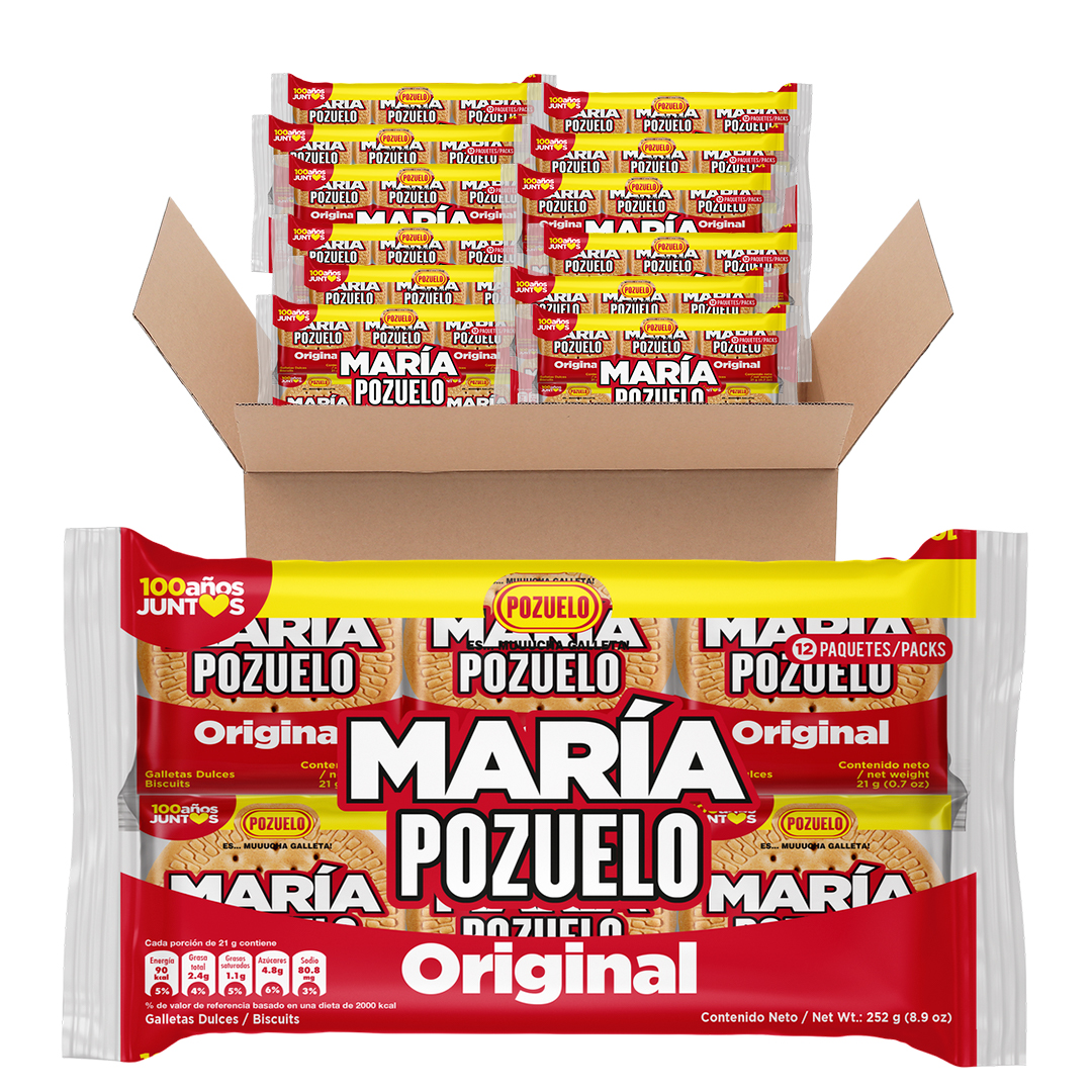 Maria Pozuelo Original Bag, 8.89 oz, Pack of 12