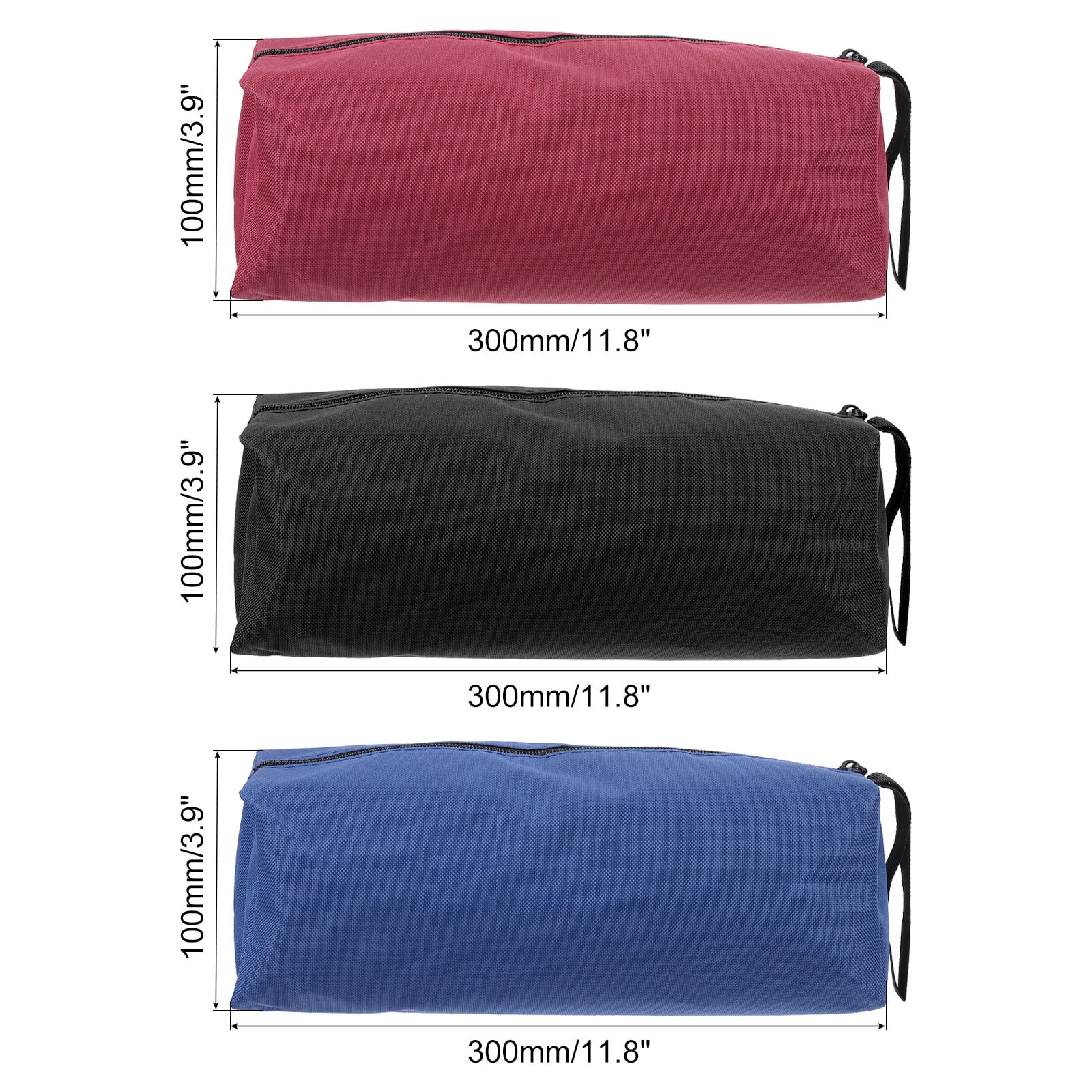 REGALWOVEN Zipper Tool Pouch, Multipurpose Tool Bag Waterproof Tote Bag Organizer 12"