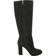 thumbnail image 2 of Kenneth Cole New York Womens Justin 2.0 Suede Heels Knee-High Boots, 2 of 3