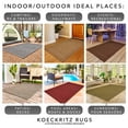 thumbnail image 7 of Koeckritz Rugs 4'x14' Tin Gray Premium Soft Beige Indoor Outdoor Rug for Comfort & Style, 7 of 7